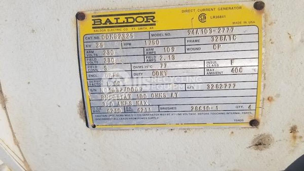 Used Unknown Manufacturer: Used Square D 70" Magnet & Gen Set