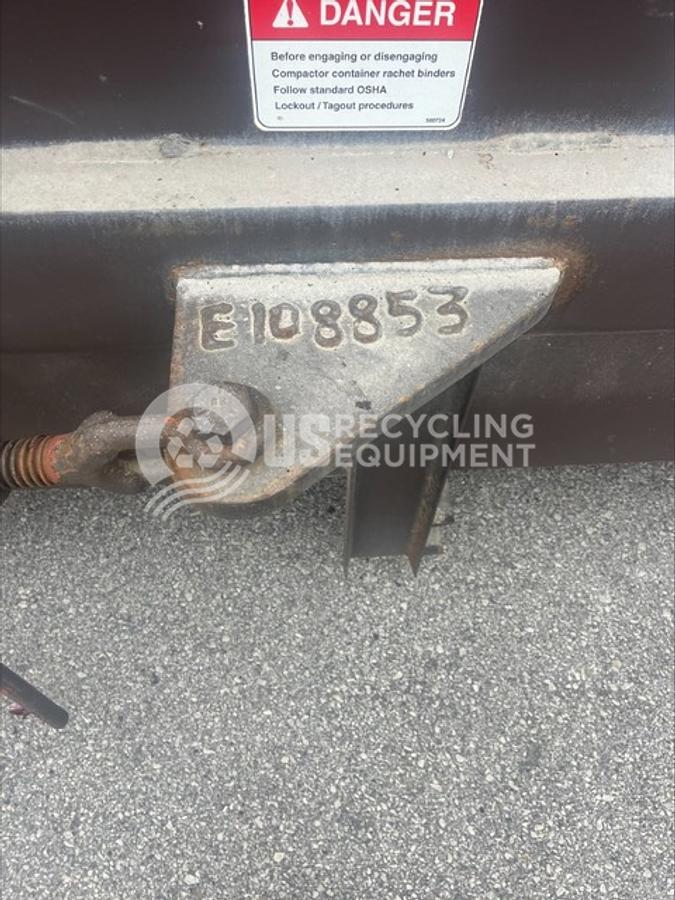 Used PTR Two (2) TP4000 Stationary Compactors