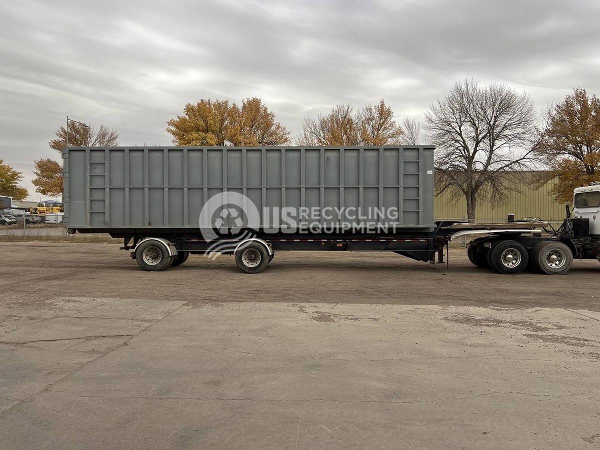 Used Benlee TA60MDD45 Rolloff Trailer w/88 Yard Box