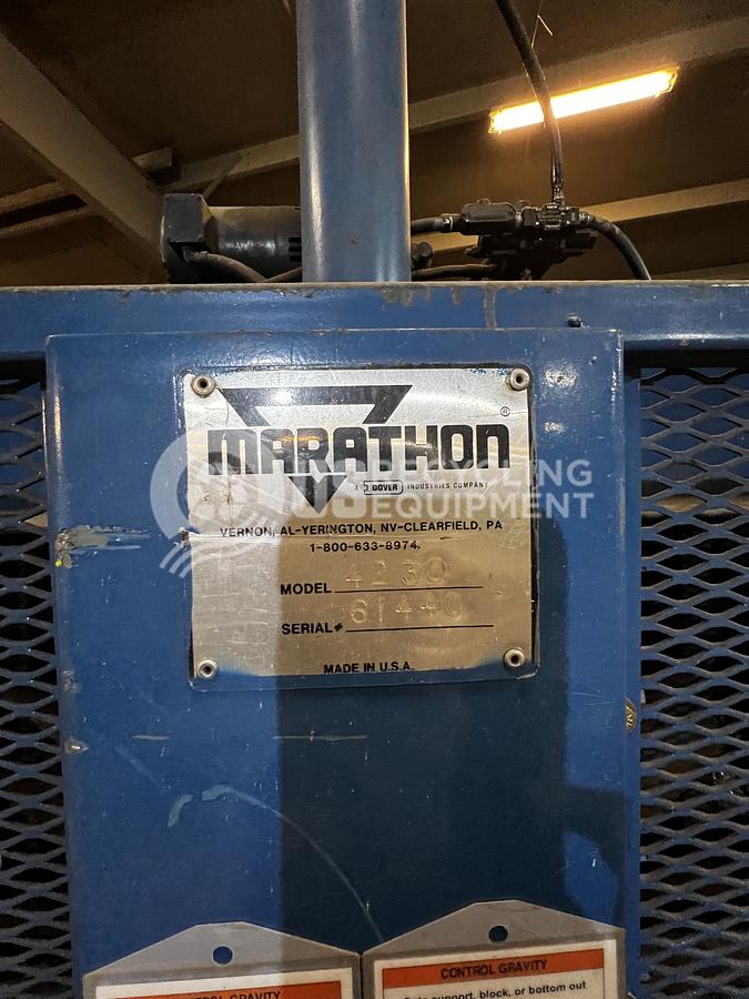 Used Marathon Vertical Baler