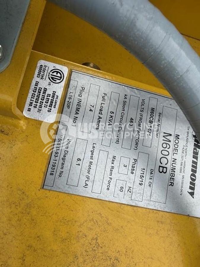 Used Harmony / Marathon Eleven (11) Harmony M60CB & One (1) Marathon V6030HD Vertical