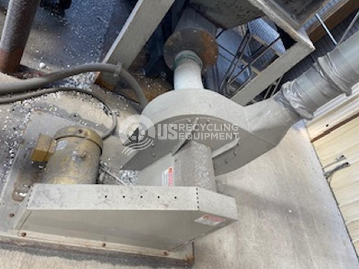 Used Cumberland 200HP 50H Granulator Package