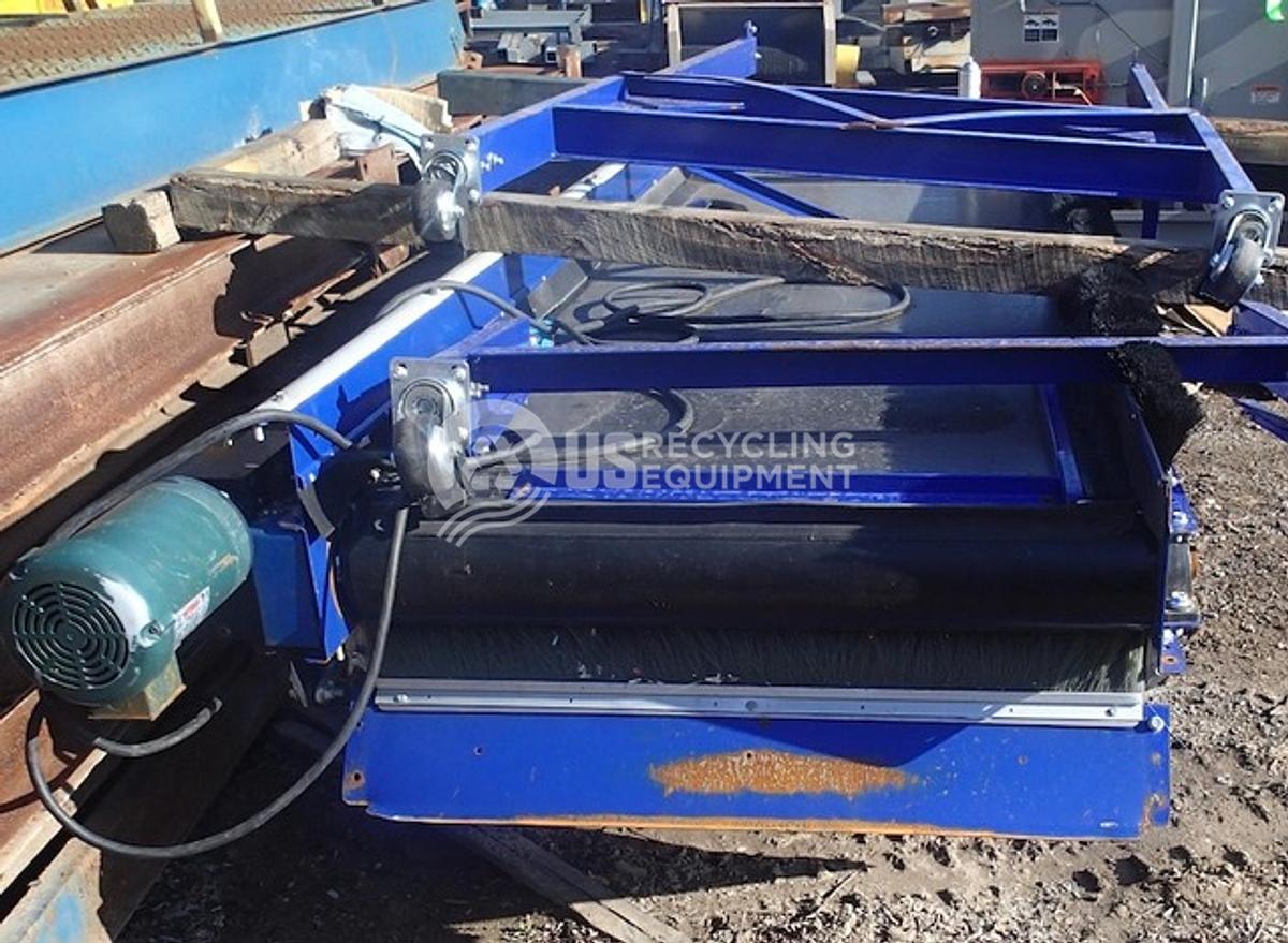 Used Unknown Manufacturer: Used 42" x 14' Conveyor with Magnetic Head Pulley