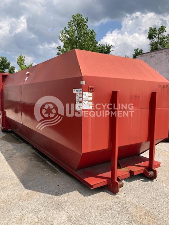 Used Wastequip Six (6) 40 Yard Octagon Receiver Containers