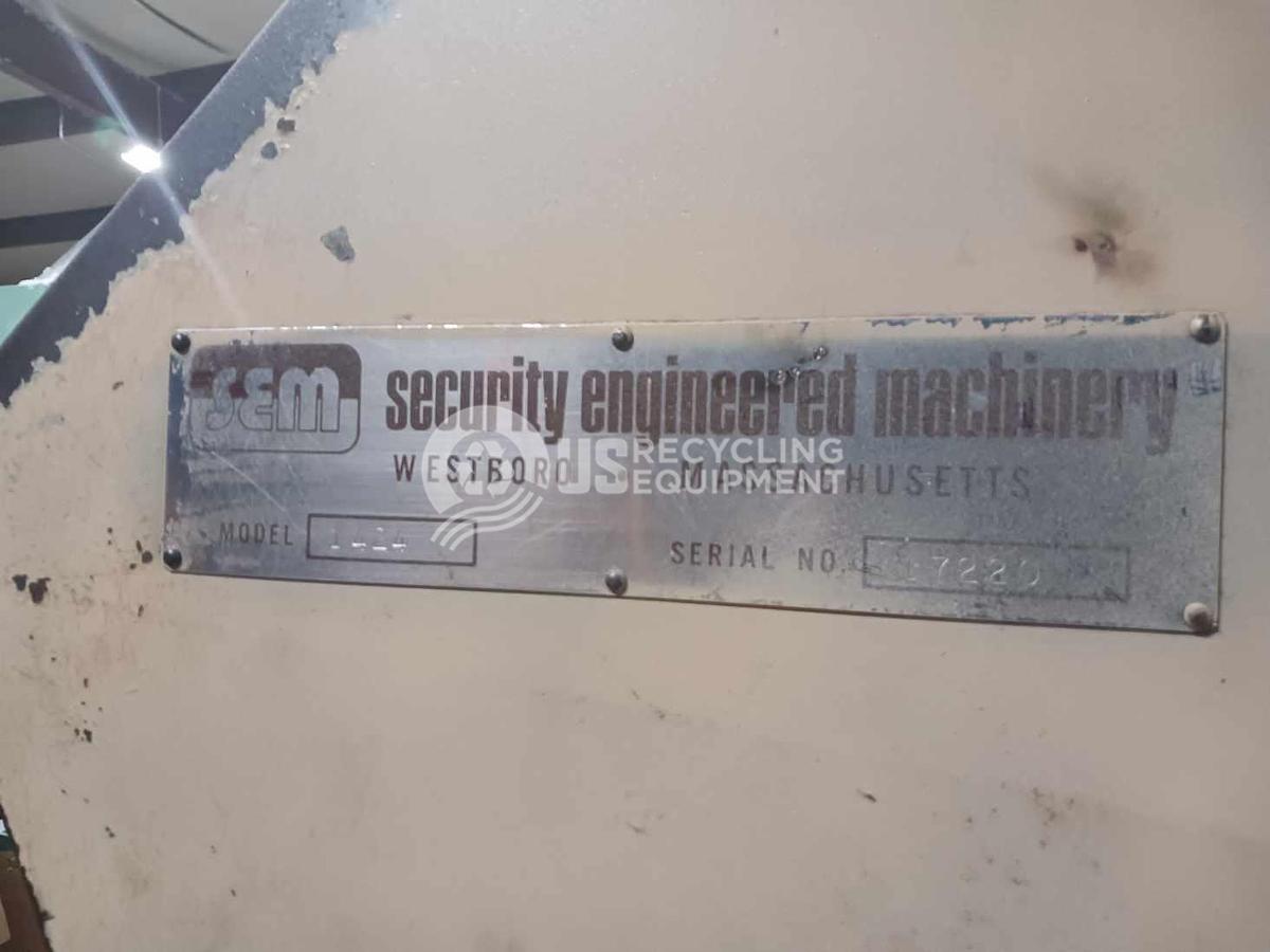 Used SEM 100HP Granulator