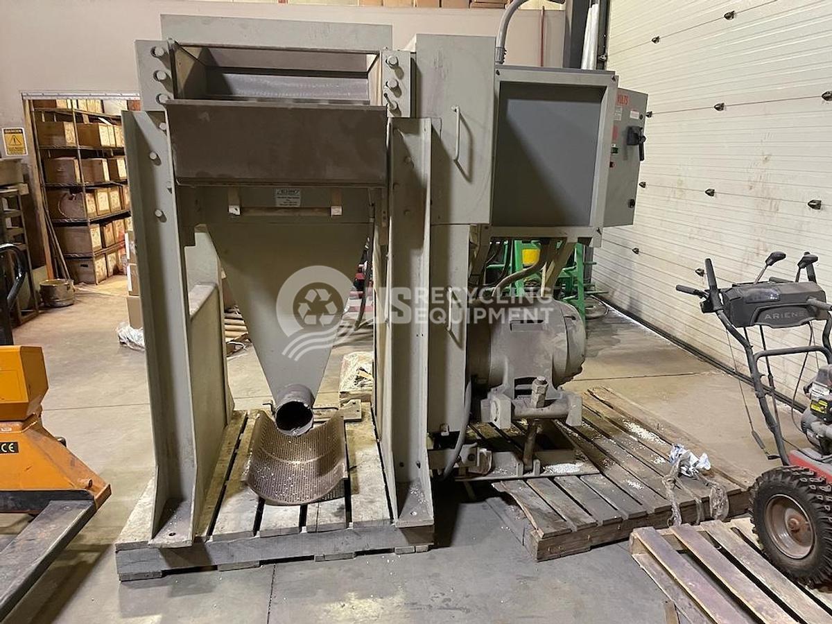 Used Cumberland 75HP Granulator/Blower/Cyclone