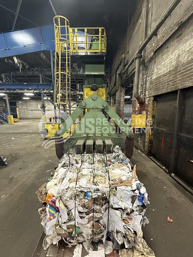 Used 2010 Bollegraaf HBC-120 Auto Tie Horizontal