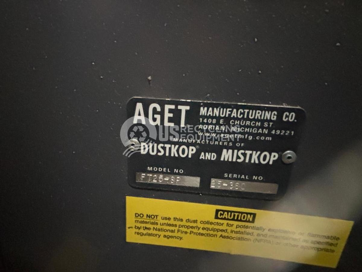 Used AGET Manufacturing FT25-SP Filter with Cyclone