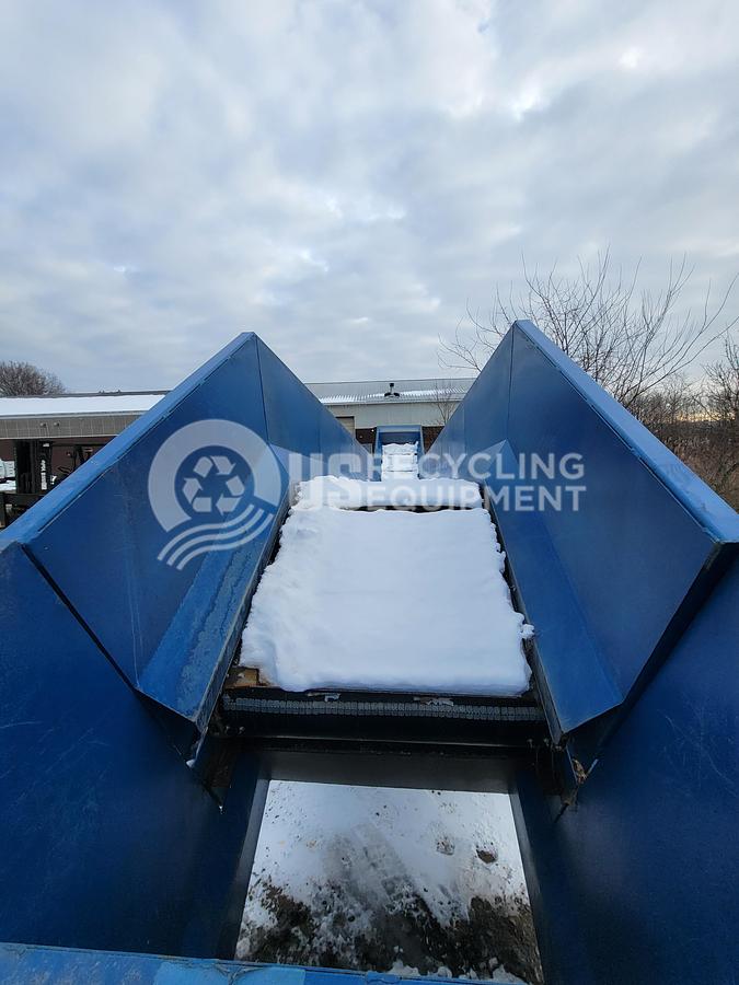 Used 2018 Lovegreen Industries Cleated Combo Belt Feed Conveyor