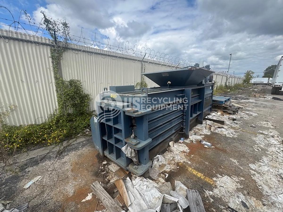 Used 2003 Cram-A-Lot HX-60 Baler with Flared Hand Feed Hopper