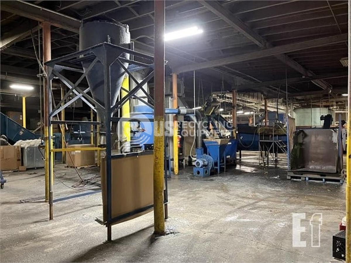 Used Unknown Manufacturer: Used Plastics Recycling Complete Wash Line