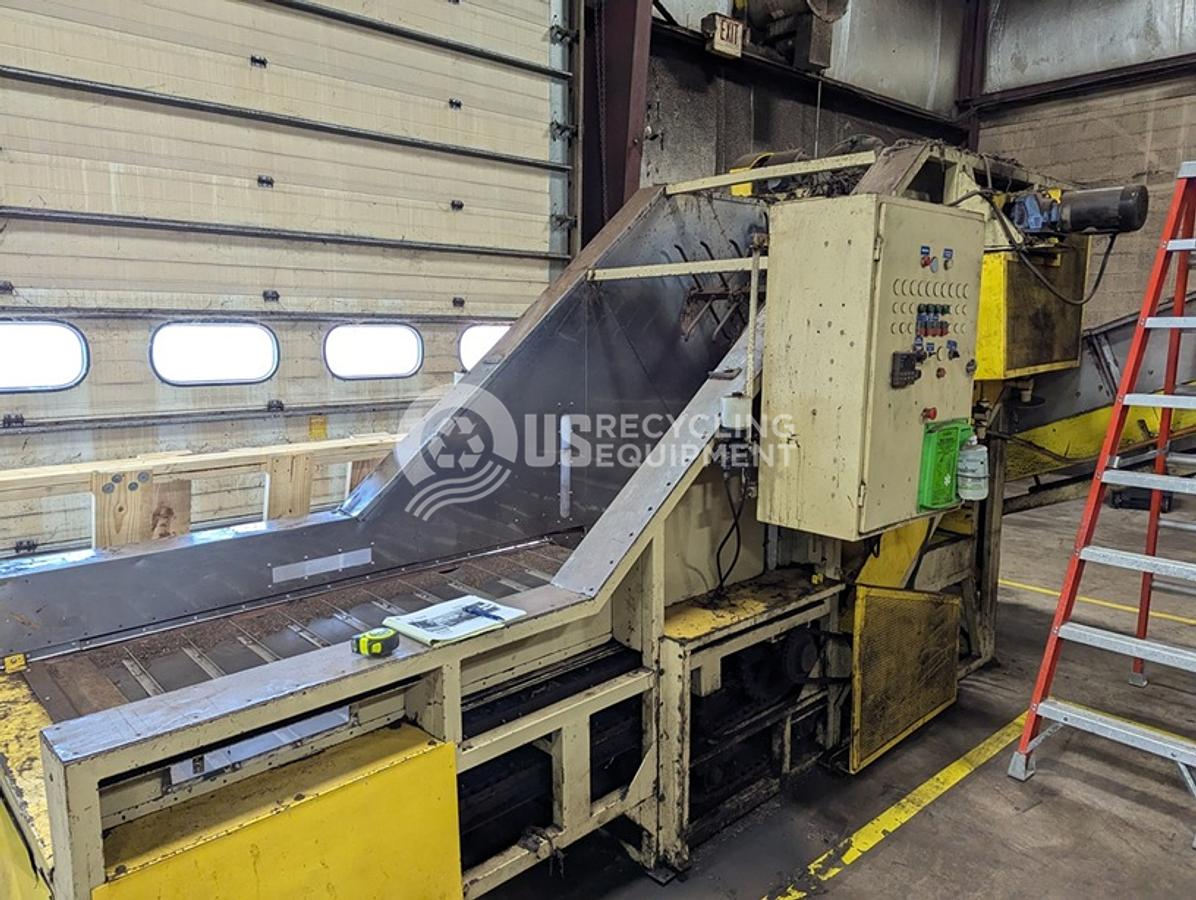 Used Unknown Manufacturer: Used 48" Steel Belt Infeed