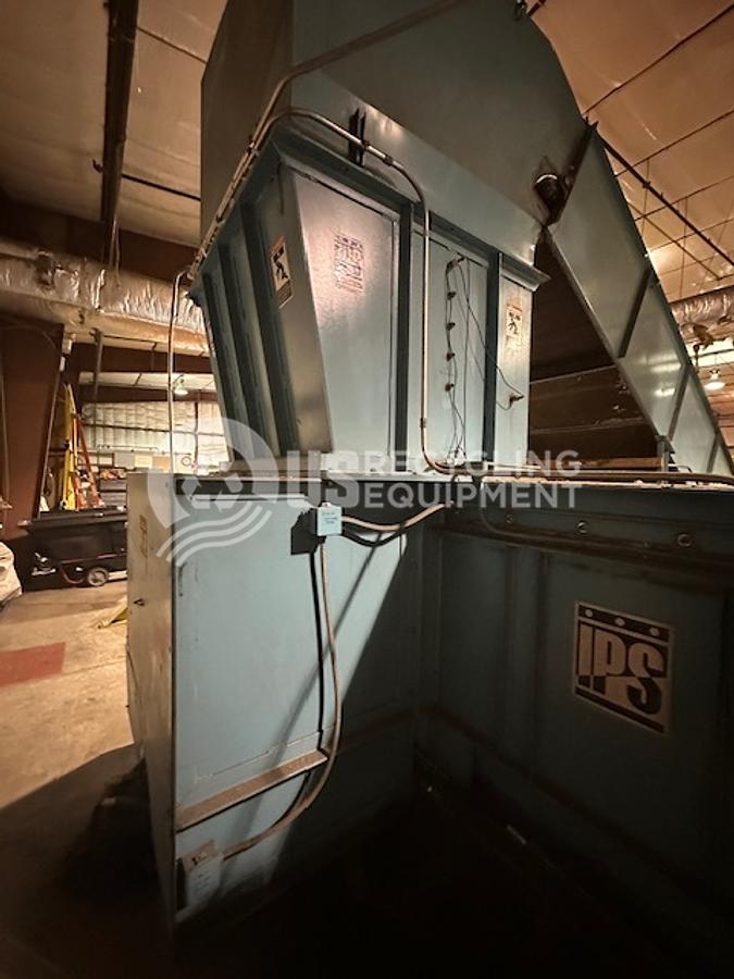 Used IPS CD-865-HS Baler with Feed Conveyor
