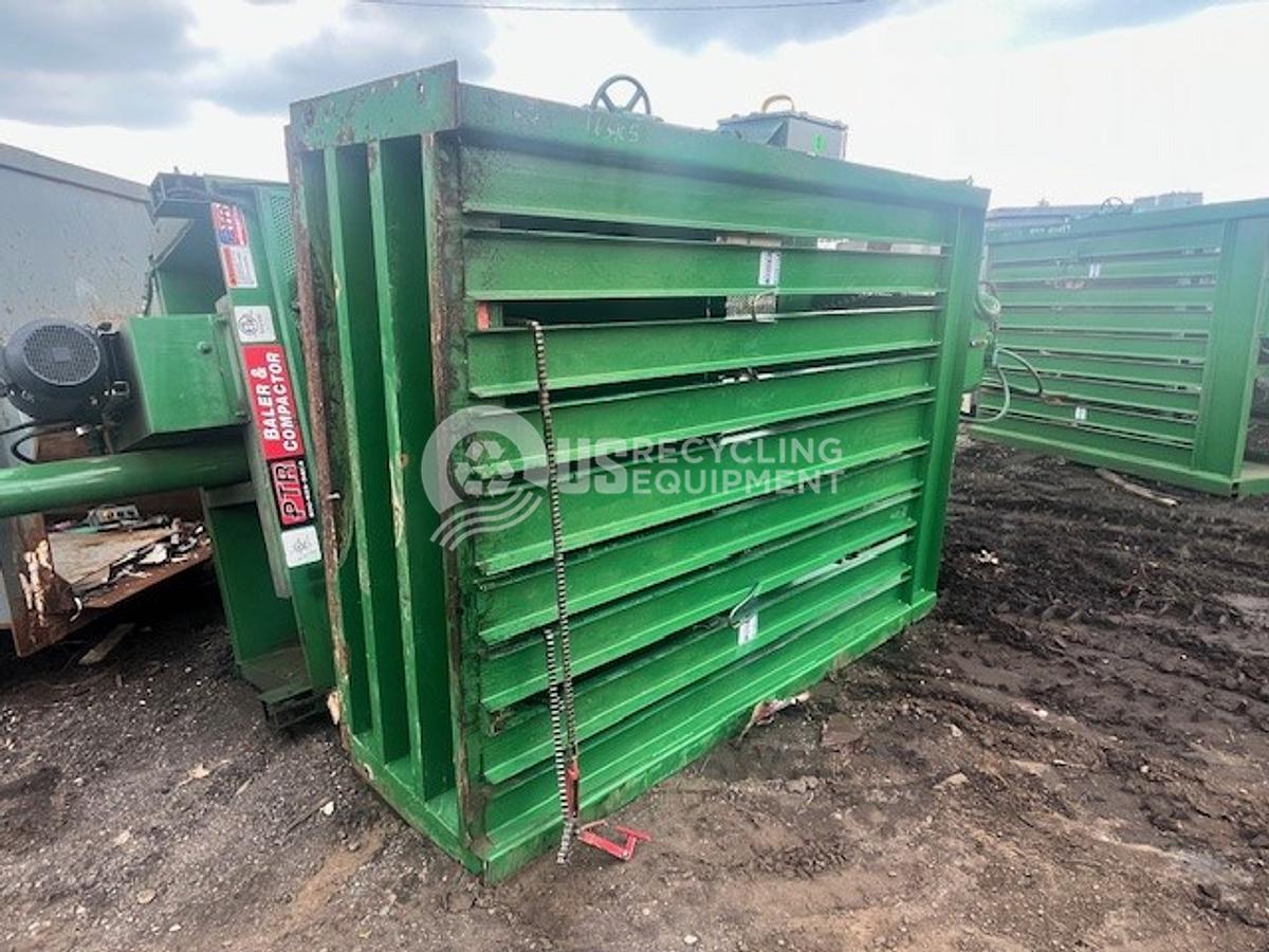 Used PTR Three (3) 7230 Vertical Balers