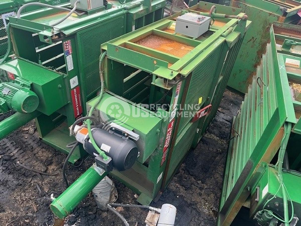 Used PTR Eight (8) 7230 Vertical Balers