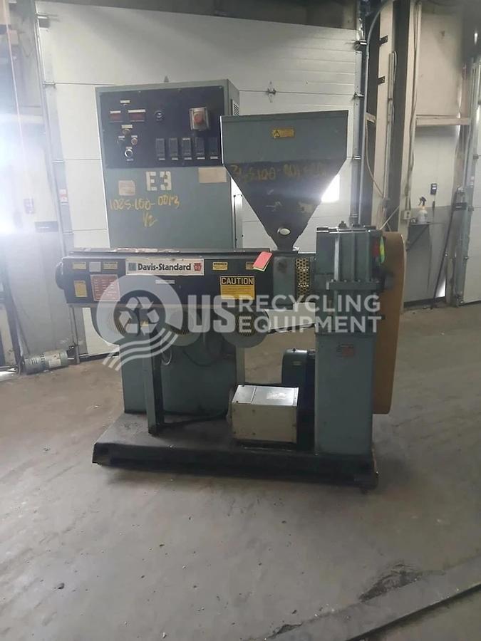 Used Davis Standard Four (4) DS-20 2" Single Screw Extruders