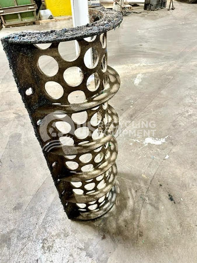 Used 2008 Vecoplan 2008 Model K (Shorty 100 HP) Single Shaft Shredder