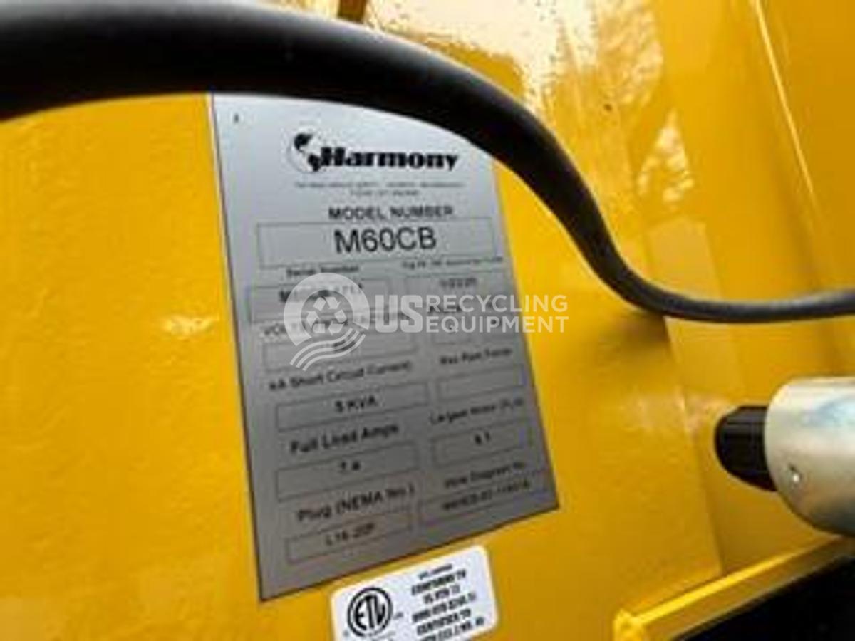 Used Harmony Eight (8) M60-CB Vertical Balers
