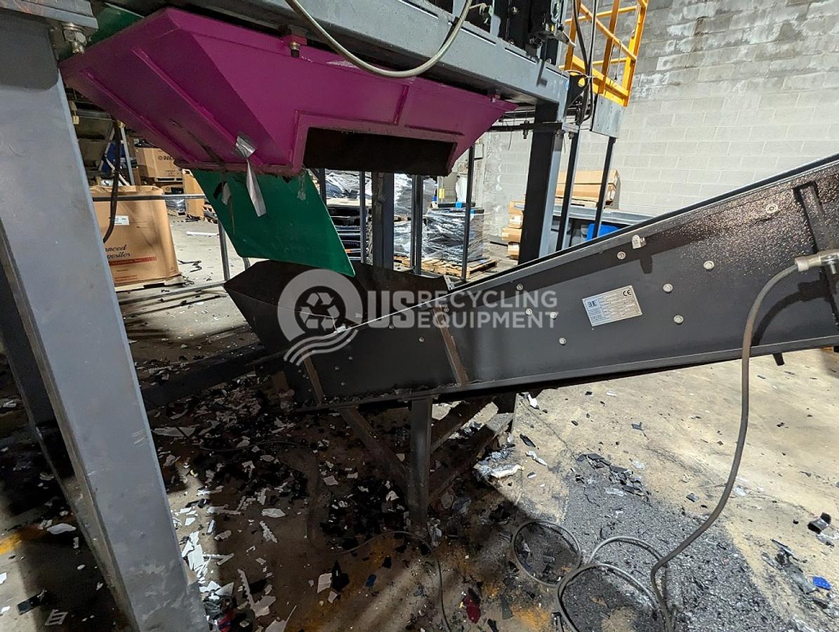 Used Unknown Manufacturer: Used 80HP Quad Shaft Shredder System