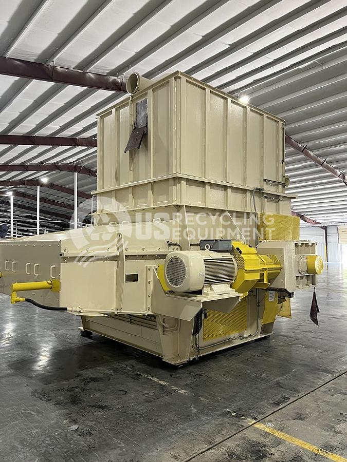 Used Vecoplan K2500 UNF Single Shaft Shredder