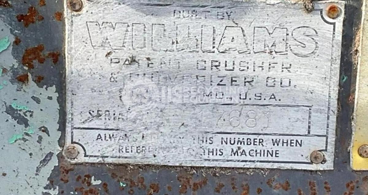 Used Williams 40KS Crusher/Hammer Mill
