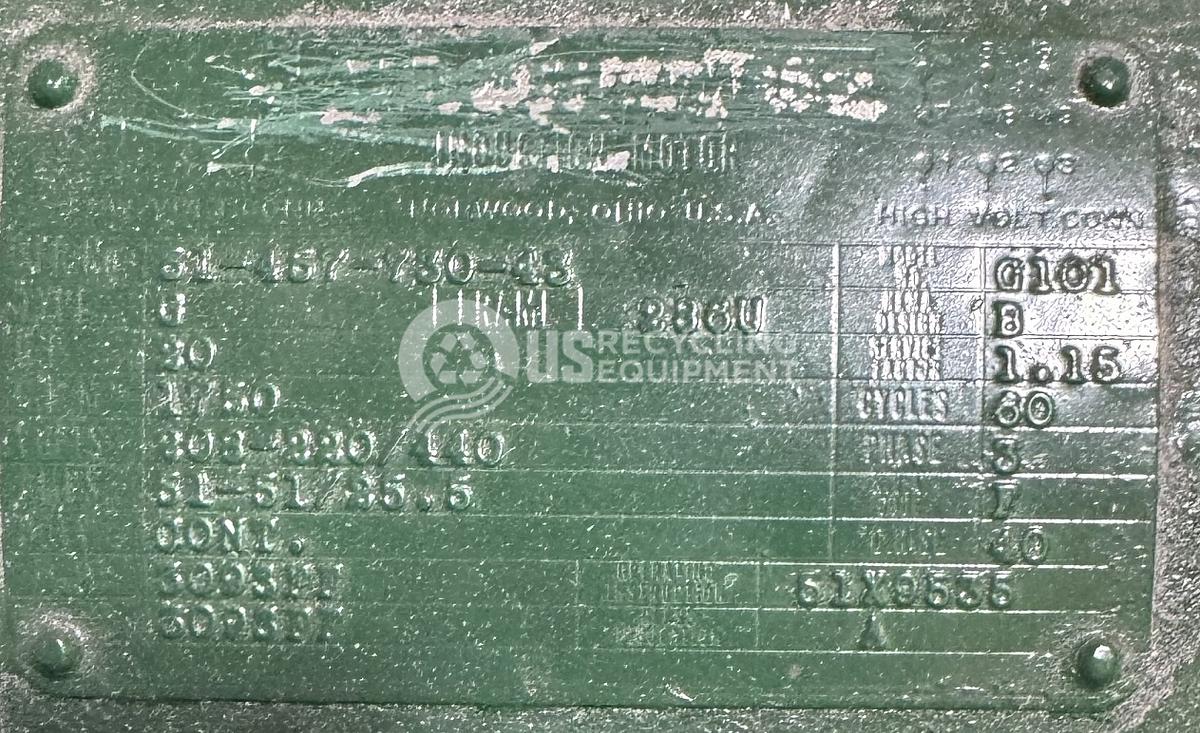 Used Cumberland Two (2) 20HP Granulators