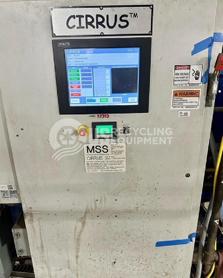 Used Hustler Bale Breaker/Sort Line