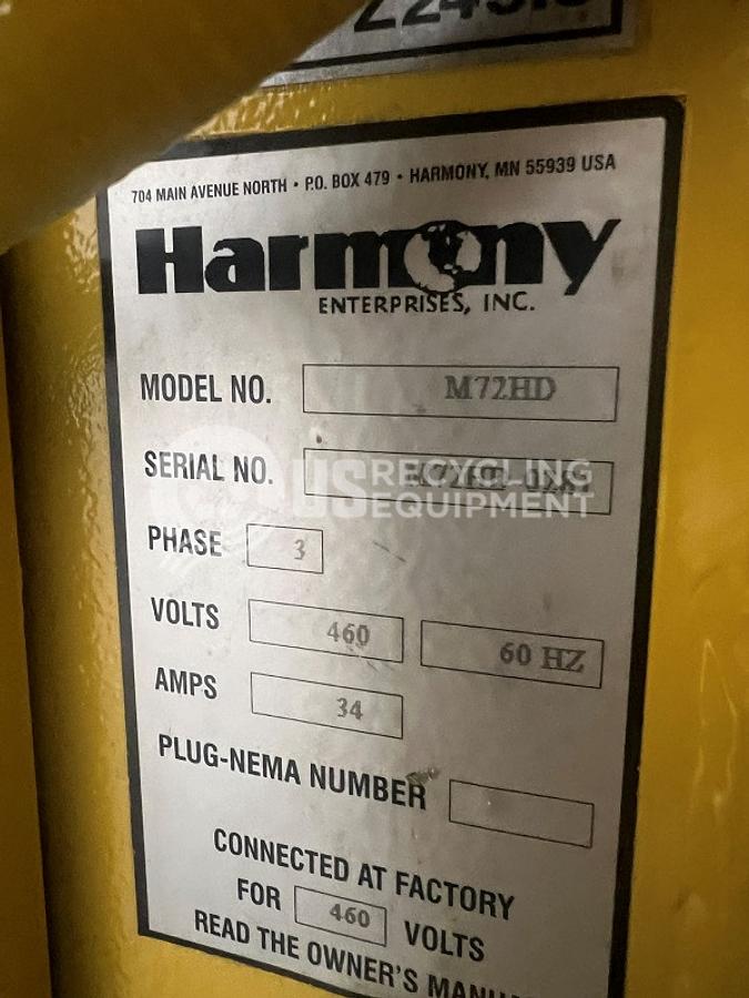 Refurbished 2010 Harmony M72-HD