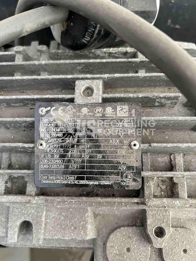 Used Unknown Manufacturer: Used Model 160596 Cross Belt Magnet