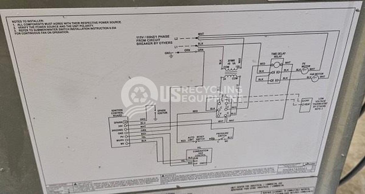 Used Modine PDP200AE0130SBAN