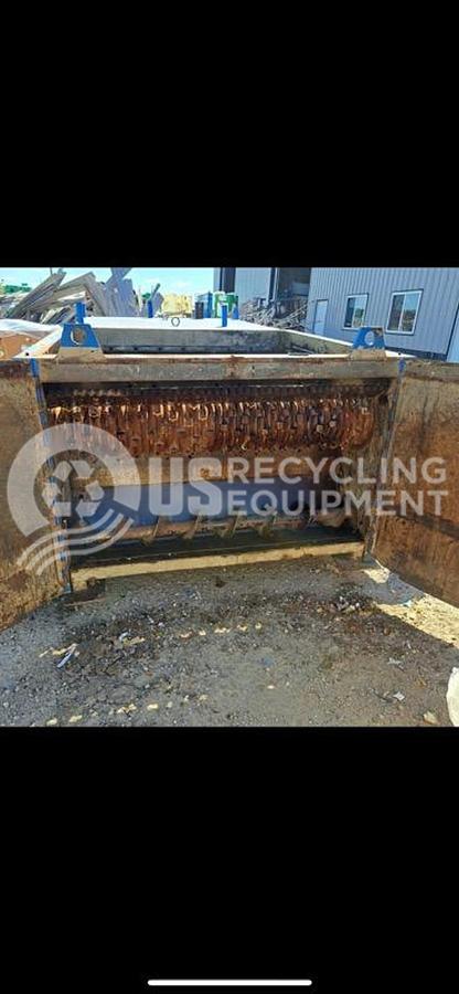 Used Shred-Tech (2) 150 HP Single Shaft Shredder