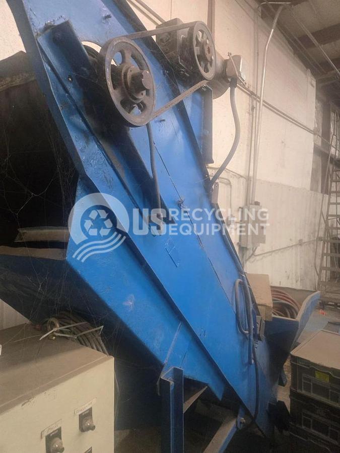 Used Unknown Manufacturer Used 150HP Granulator with Conveyor