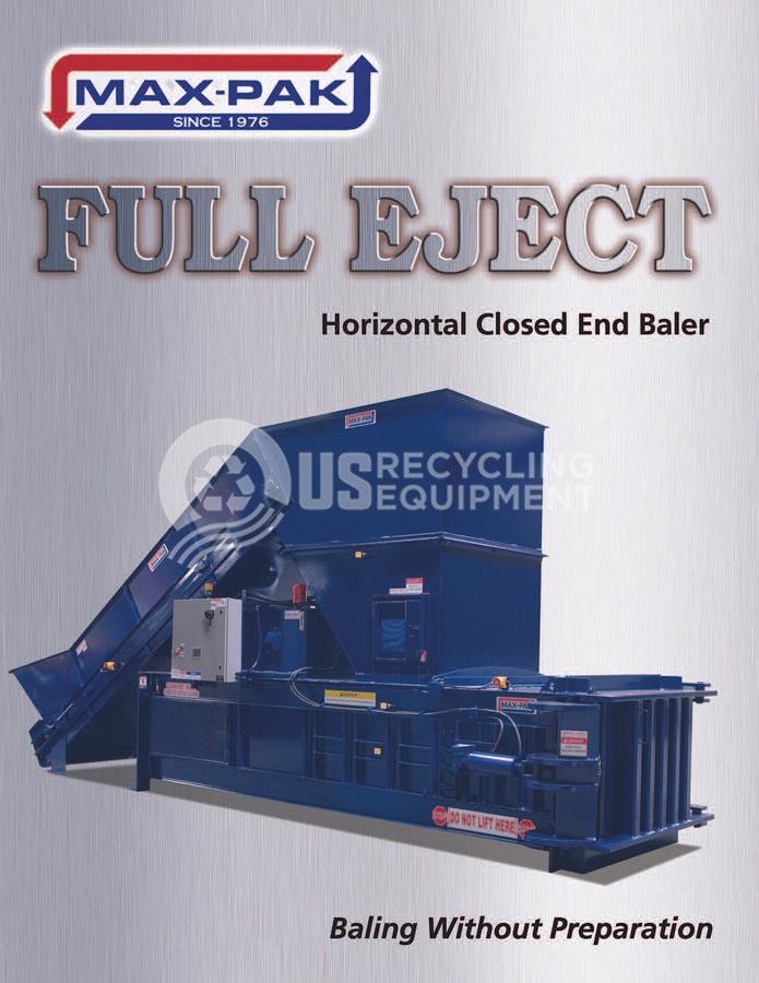 Used Max Pak HCE60FE-208NR Closed Door