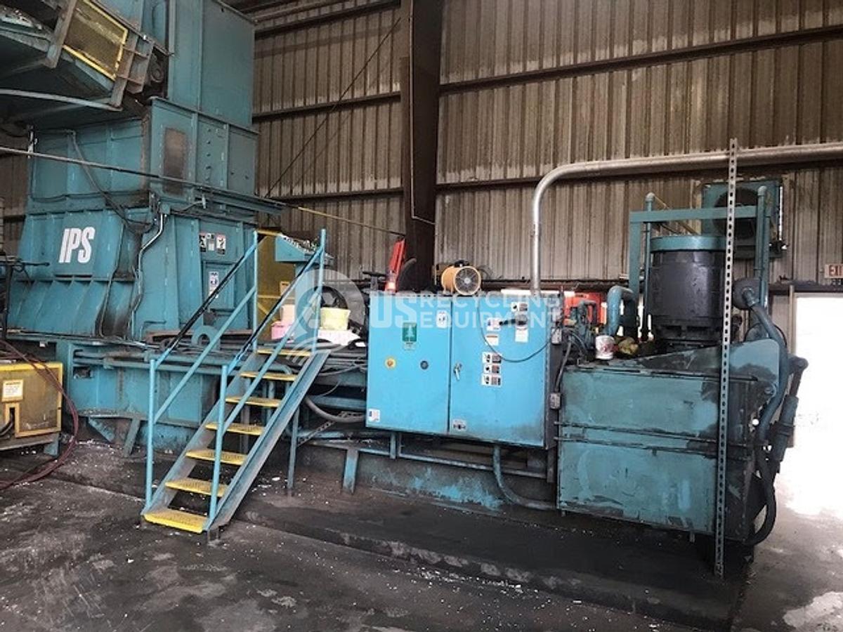 Used 2000 IPS TR-1288-100S Two Ram Baler