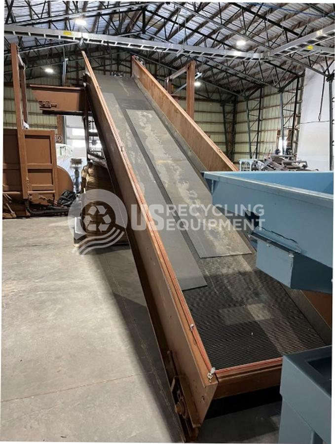 Used 2023 Granville Equipment Systems Two (2) 60" Vertical Balers with Conveyors & Scales