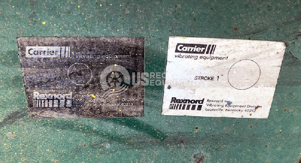 Used Carrier 4 Section Vibratory Conveyor