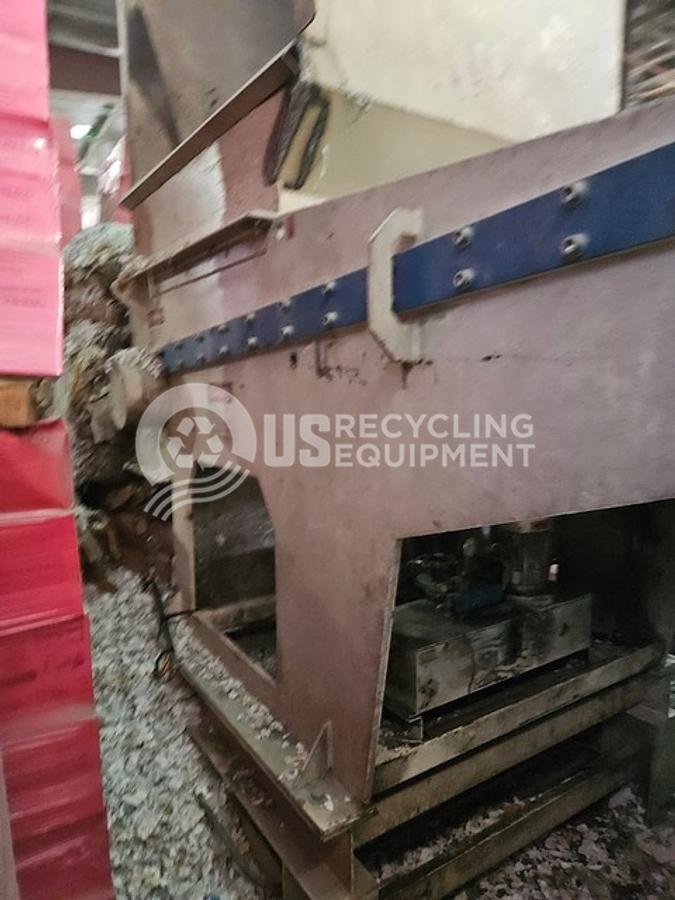 Used 2011 Vecoplan RG-52 Shorty Single Shaft Shredder System