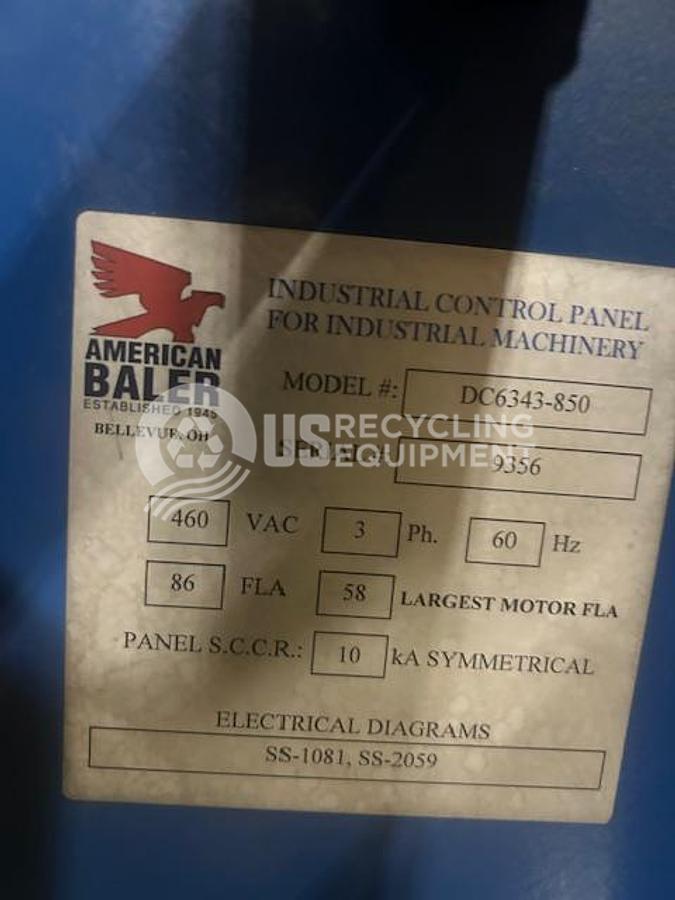 Used 2011 American Baler DC6343-850 Auto Tie Horizontal