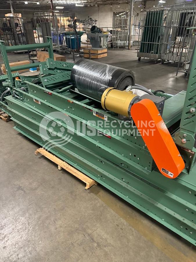 Used Unknown Manufacturer: Used Four 50' Horizontal Conveyor Sections