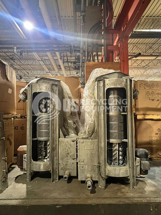Used 2007 Gala Industries Two (2) 152BF Centrifugal Dryers