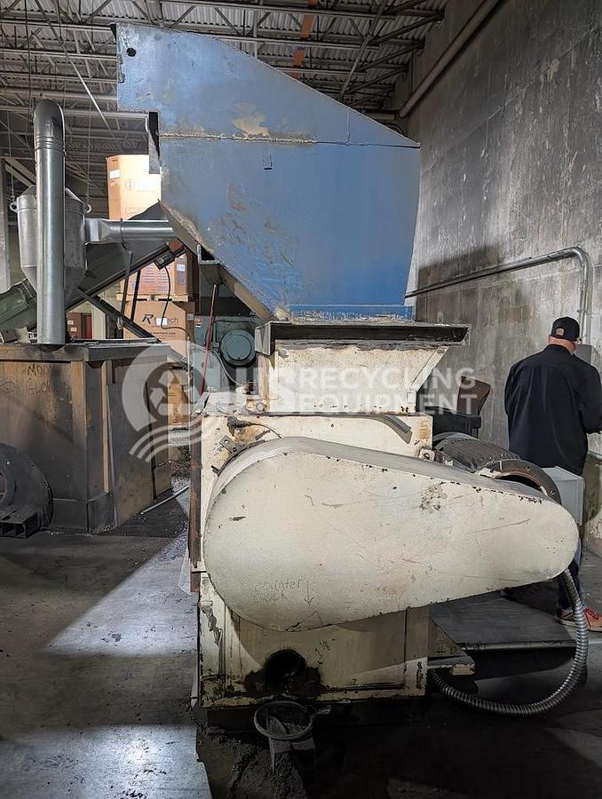 Used Rotogran WO-2236 Side Chute Granulator