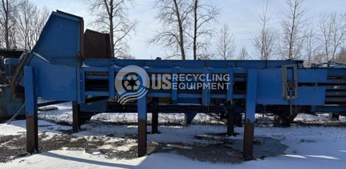 Refurbished 2012 EnduraVeyor 72" Wide Cleated Steel Belt Conveyor