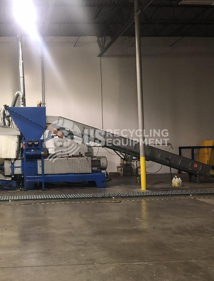 Used SSI M55E 40HP Dual Shaft Shredder