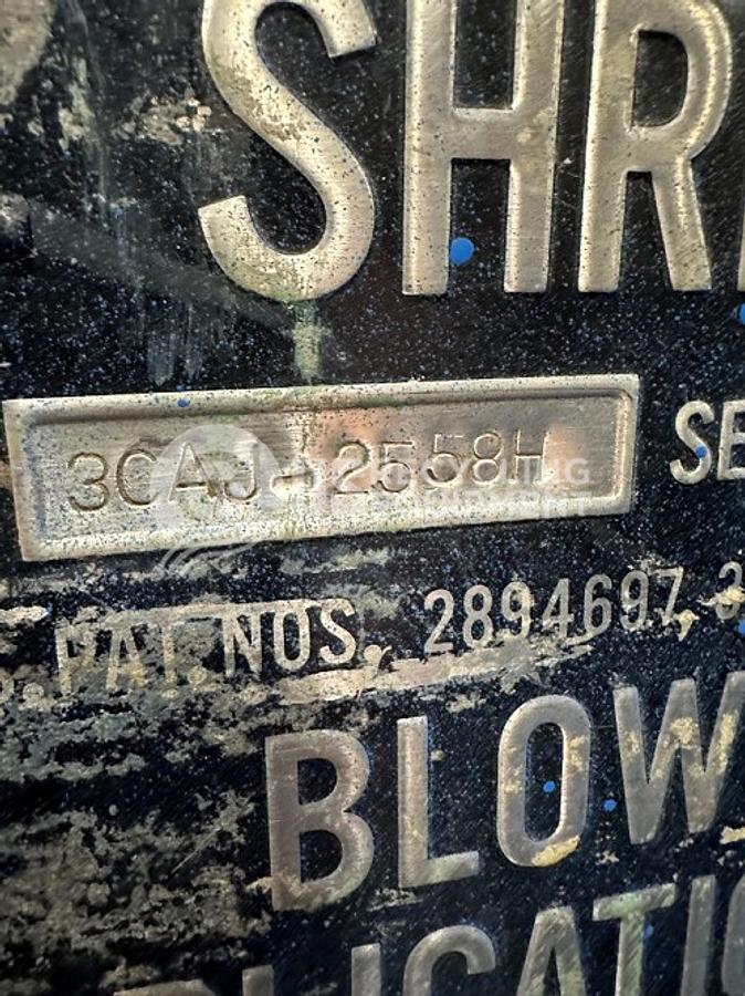 Used Bloapco 3CAJ-2558J 3 Shaft Shredder