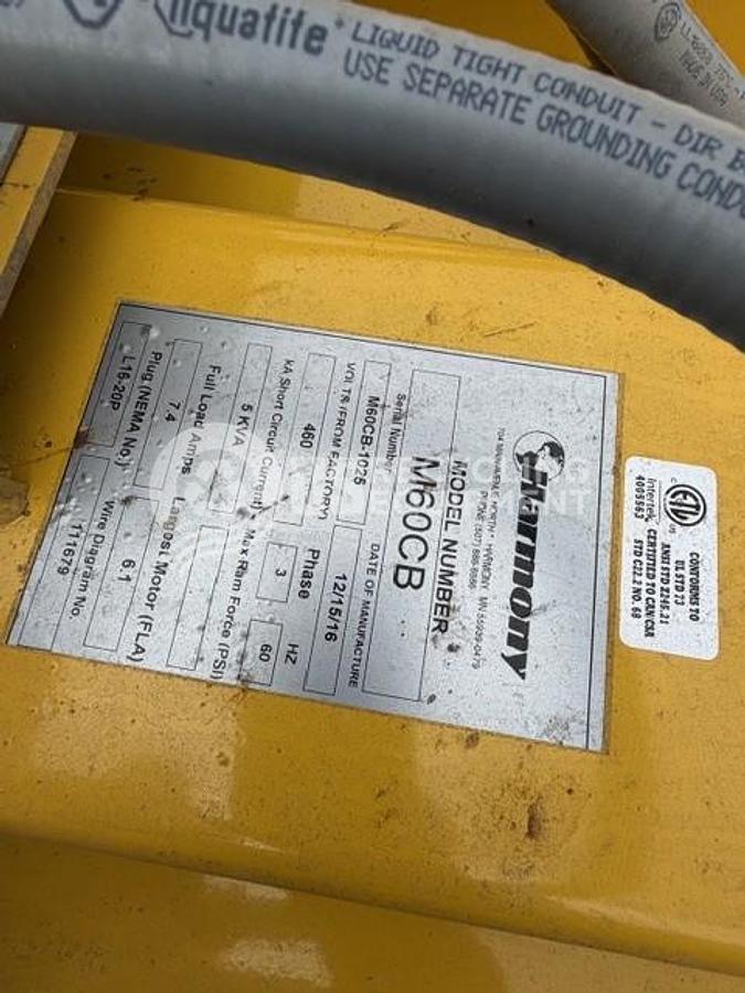 Used Harmony / Marathon Eleven (11) Harmony M60CB & One (1) Marathon V6030HD Vertical