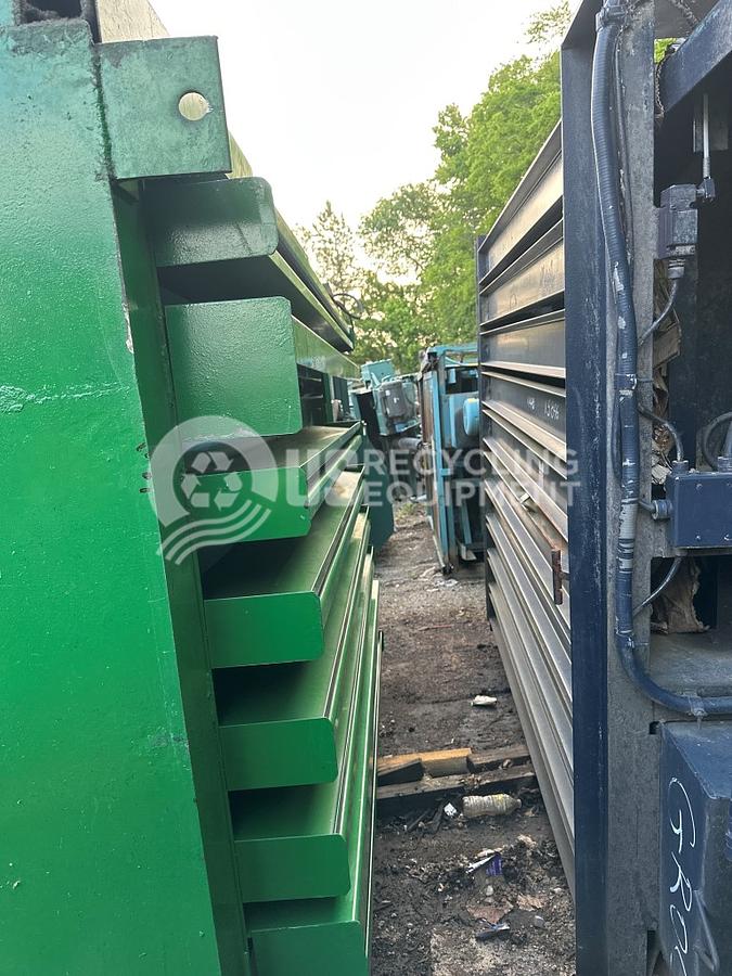 Used PTR/BACE Two (2) Deep Chamber Balers PTR 7200HD-8 & BACE VMAXX-26