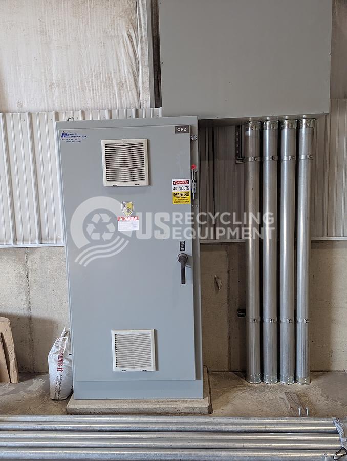 Used 2022 American Pulverizer Pre-Shredder/Conveyor System