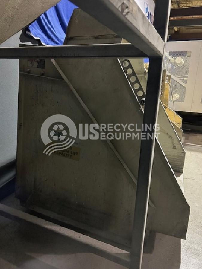 Used National Bulk Equipment 1500# & 2500# Gaylord Box Dumpers