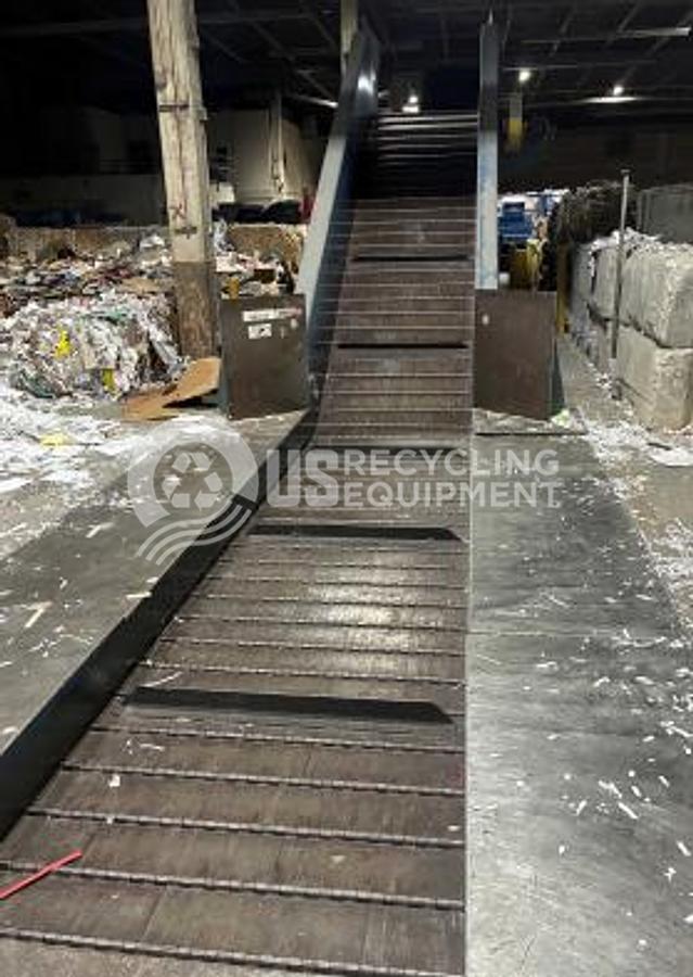 Used Hustler 72" Wide Steel Belt Conveyor