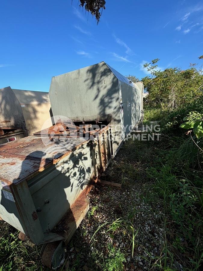 Used Marathon Four (4) 30 Yard Self Contained Compactors